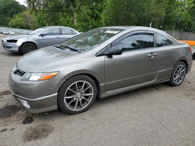 2HGFG12918H502838 - 2008 HONDA CIVIC EXL GRAY photo 1