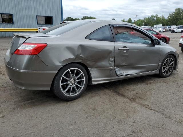 2HGFG12918H502838 - 2008 HONDA CIVIC EXL GRAY photo 3