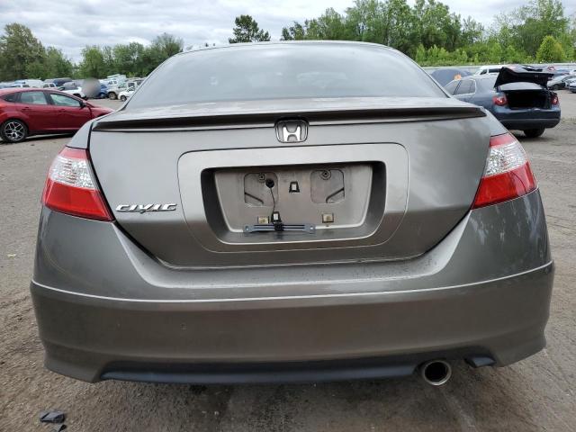 2HGFG12918H502838 - 2008 HONDA CIVIC EXL GRAY photo 6