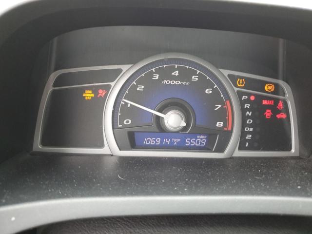 2HGFG12918H502838 - 2008 HONDA CIVIC EXL GRAY photo 9