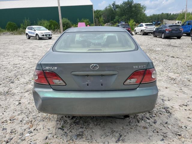 JTHBA30G240016029 - 2004 LEXUS ES 330 TEAL photo 6