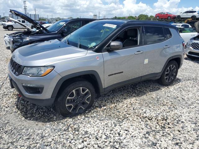 3C4NJDDB3KT744882 - 2019 JEEP COMPASS TRAILHAWK GRAY photo 1