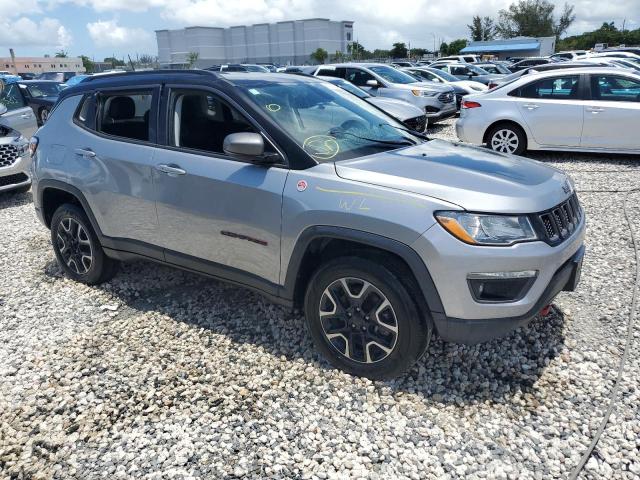 3C4NJDDB3KT744882 - 2019 JEEP COMPASS TRAILHAWK GRAY photo 4