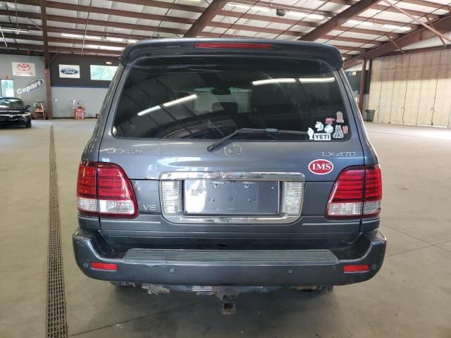 JTJHT00W964017117 - 2006 LEXUS LX 470 GRAY photo 6