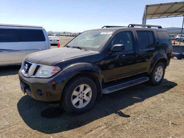 5N1AR1NN0CC604182 - 2012 NISSAN PATHFINDER S BLACK photo 1