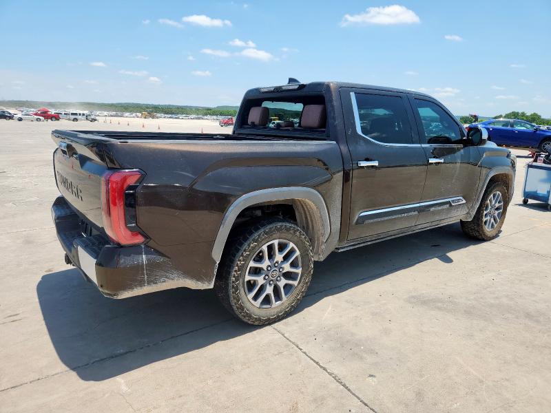5TFMA5AB9NX003540 - 2022 TOYOTA TUNDRA CREWMAX PLATINUM BROWN photo 3