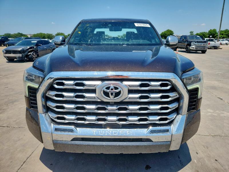 5TFMA5AB9NX003540 - 2022 TOYOTA TUNDRA CREWMAX PLATINUM BROWN photo 5
