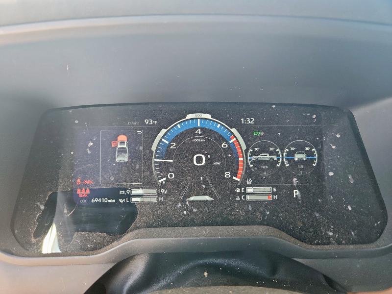 5TFMA5AB9NX003540 - 2022 TOYOTA TUNDRA CREWMAX PLATINUM BROWN photo 9