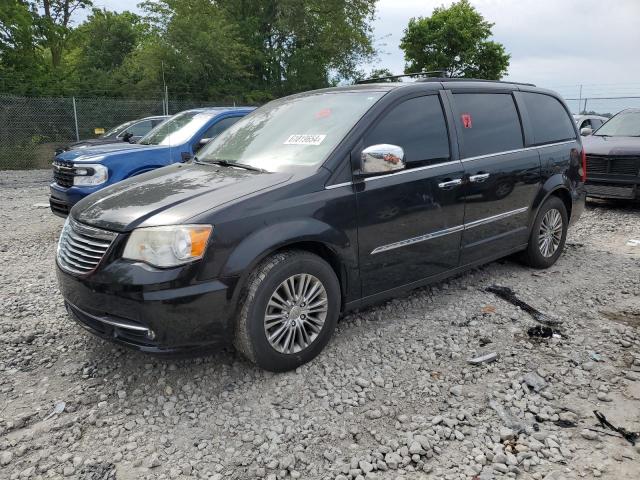 2C4RC1CG4DR536393 - 2013 CHRYSLER TOWN & COU TOURING L BLACK photo 1