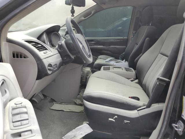 2C4RC1CG4DR536393 - 2013 CHRYSLER TOWN & COU TOURING L BLACK photo 7