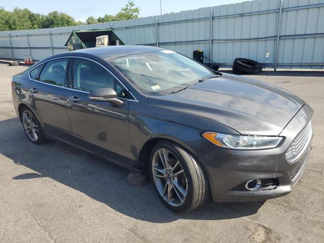 3FA6P0K92GR373414 - 2016 FORD FUSION TITANIUM GRAY photo 4