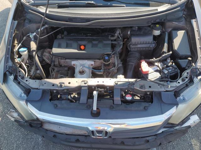 19XFB2F83CE363241 - 2012 HONDA CIVIC EX ნაცრისფერი ფოტო 11
