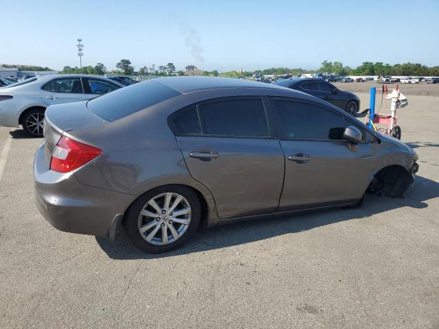 19XFB2F83CE363241 - 2012 HONDA CIVIC EX ნაცრისფერი ფოტო 3