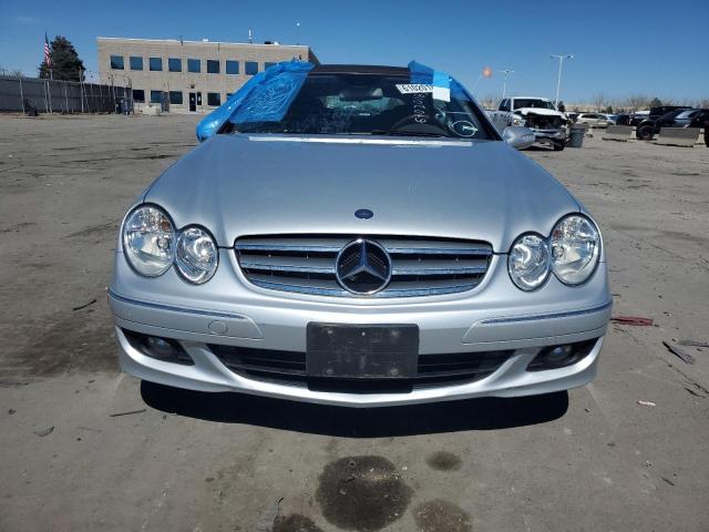 WDBTK56F46F201436 - 2006 MERCEDES-BENZ CLK 350 SILVER photo 5