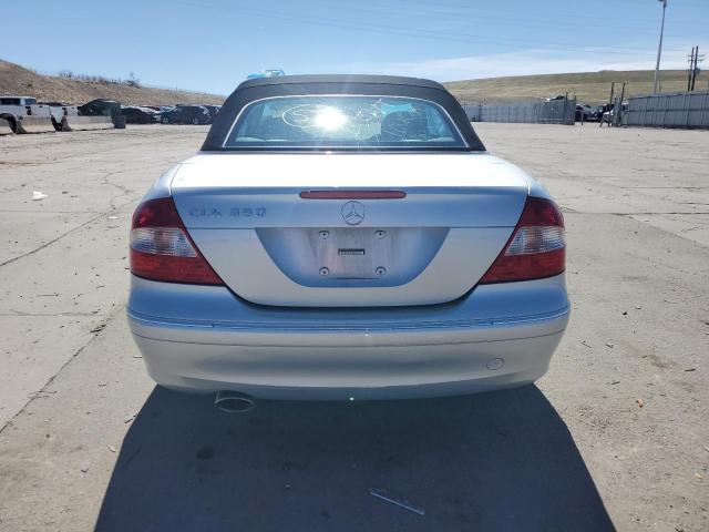 WDBTK56F46F201436 - 2006 MERCEDES-BENZ CLK 350 SILVER photo 6