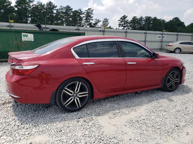 1HGCR2F10HA043677 - 2017 HONDA ACCORD SPORT SPECIAL EDITION RED photo 3