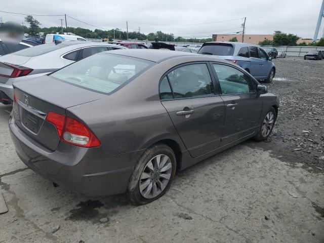 2HGFA1F89AH558728 - 2010 HONDA CIVIC EX ყავისფერი ფოტო 3