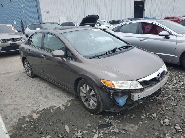 2HGFA1F89AH558728 - 2010 HONDA CIVIC EX ყავისფერი ფოტო 4