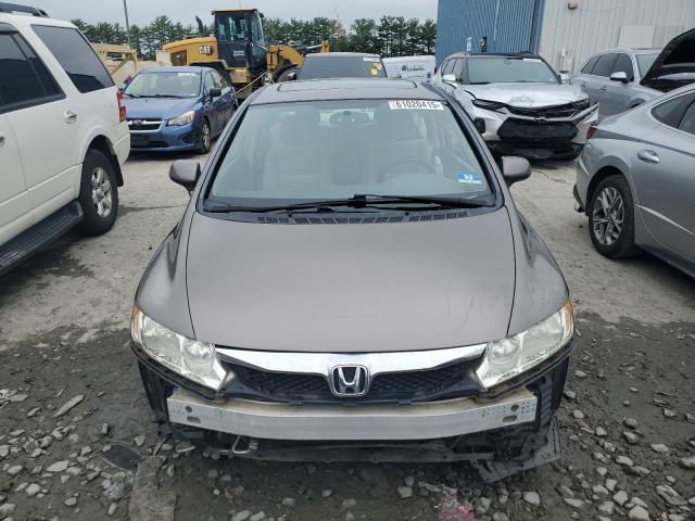 2HGFA1F89AH558728 - 2010 HONDA CIVIC EX ყავისფერი ფოტო 5