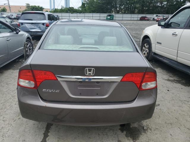 2HGFA1F89AH558728 - 2010 HONDA CIVIC EX ყავისფერი ფოტო 6