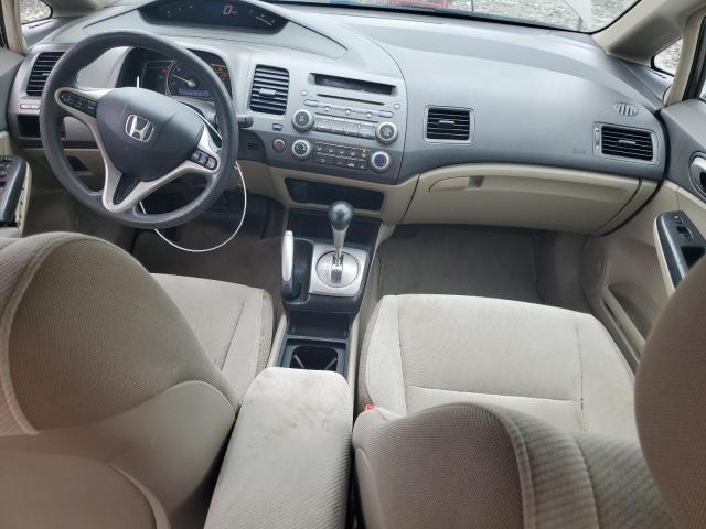 2HGFA1F89AH558728 - 2010 HONDA CIVIC EX ყავისფერი ფოტო 8