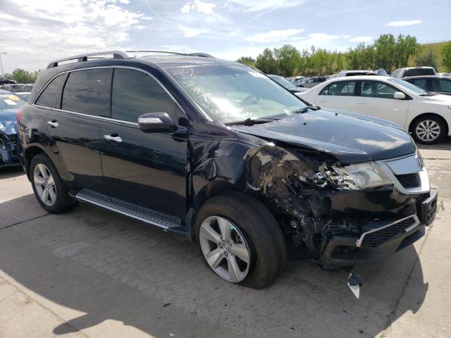 2HNYD2H66AH521758 - 2010 ACURA MDX TECHNOLOGY BLACK photo 4