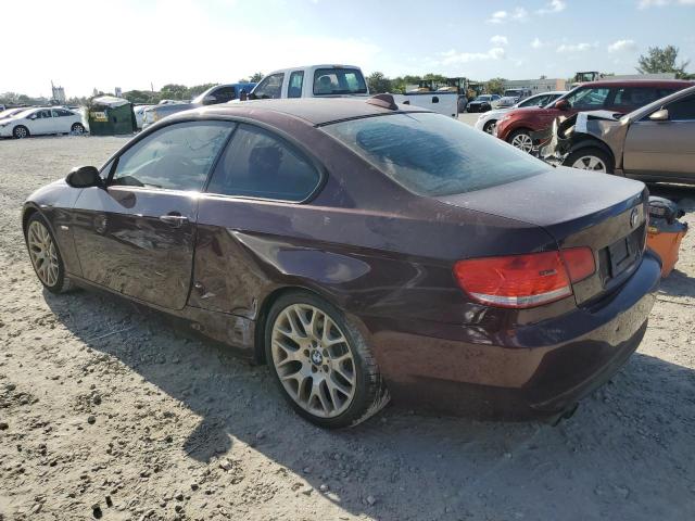 WBAWB33549P136484 - 2009 BMW 328 I BURGUNDY photo 2