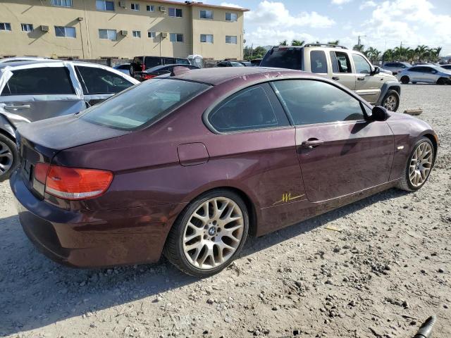 WBAWB33549P136484 - 2009 BMW 328 I BURGUNDY photo 3