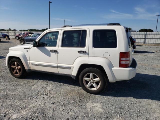 1J8GN58K99W537181 - 2009 JEEP LIBERTY LIMITED WHITE photo 2