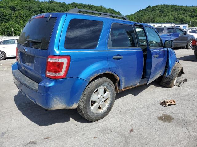 1FMCU9D74BKC61132 - 2011 FORD ESCAPE XLT BLUE photo 3