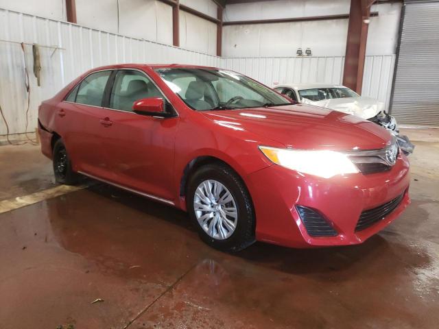 4T4BF1FK8DR301783 - 2013 TOYOTA CAMRY L BURGUNDY photo 4