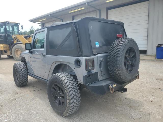 1C4AJWAG6GL248407 - 2016 JEEP WRANGLER SPORT GRAY photo 2