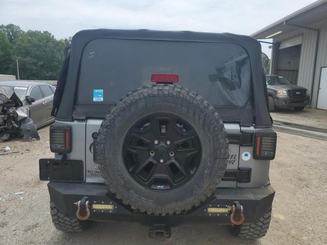 1C4AJWAG6GL248407 - 2016 JEEP WRANGLER SPORT GRAY photo 6