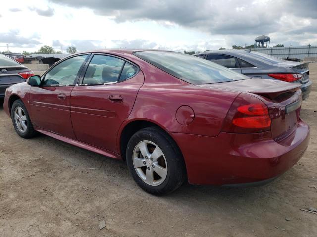 2G2WP552X81156547 - 2008 PONTIAC GRAND PRIX 勃艮第红 照片 2
