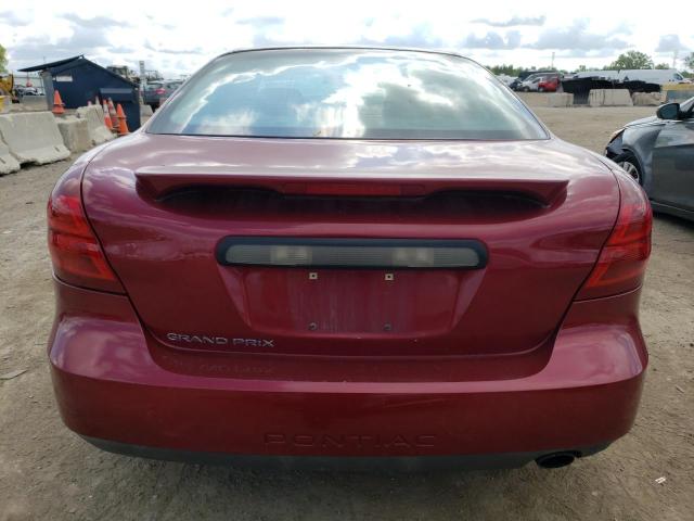 2G2WP552X81156547 - 2008 PONTIAC GRAND PRIX 勃艮第红 照片 6