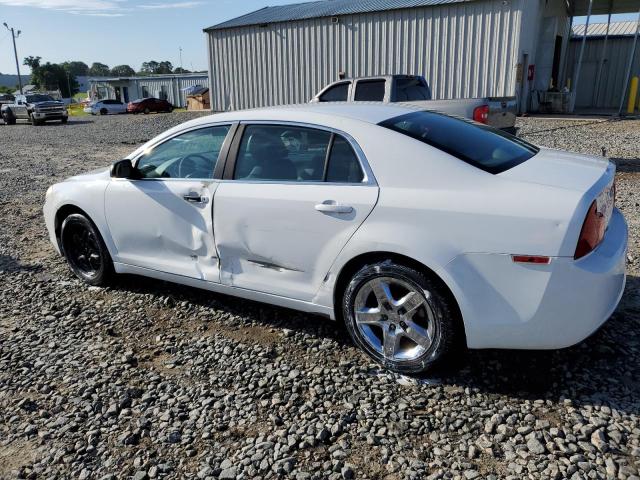 1G1ZA5EU7BF351607 - 2011 CHEVROLET MALIBU LS WHITE photo 2