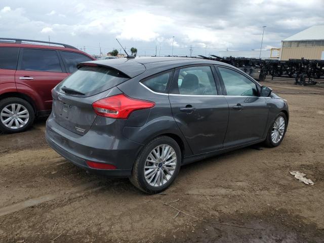 1FADP3N23FL269258 - 2015 FORD FOCUS TITANIUM GRAY photo 3