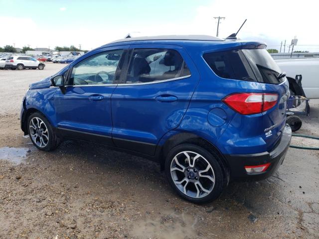 MAJ3P1VE7JC217070 - 2018 FORD ECOSPORT TITANIUM BLUE photo 2