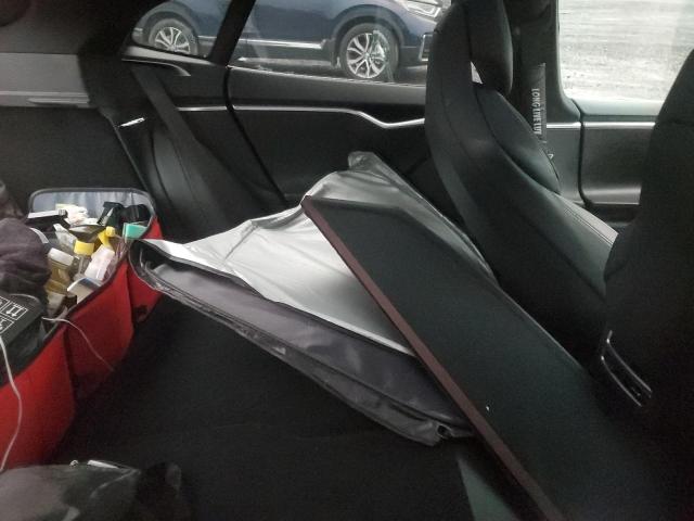 5YJSA1E13HF199345 - 2017 TESLA MODEL S Մոխրագույն լուսանկար 10