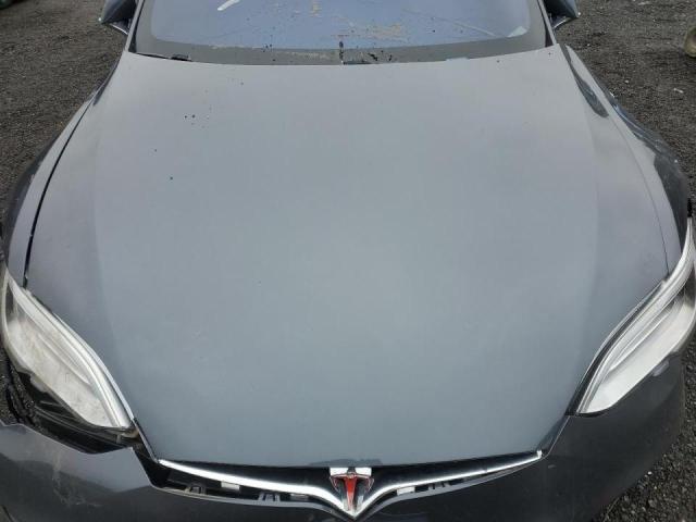 5YJSA1E13HF199345 - 2017 TESLA MODEL S Մոխրագույն լուսանկար 11