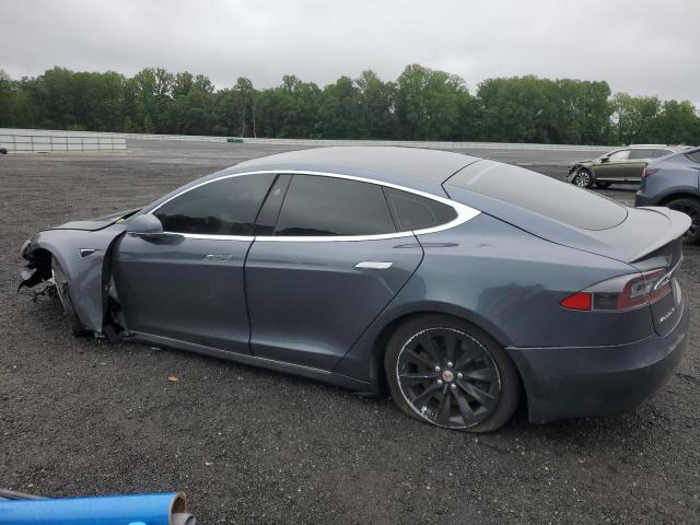 5YJSA1E13HF199345 - 2017 TESLA MODEL S Մոխրագույն լուսանկար 2