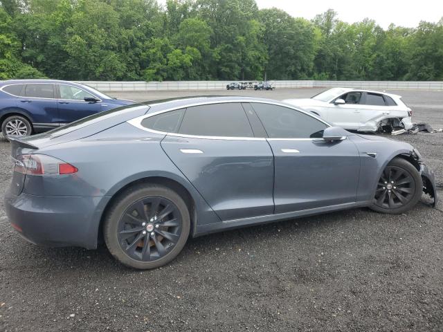 5YJSA1E13HF199345 - 2017 TESLA MODEL S Մոխրագույն լուսանկար 3