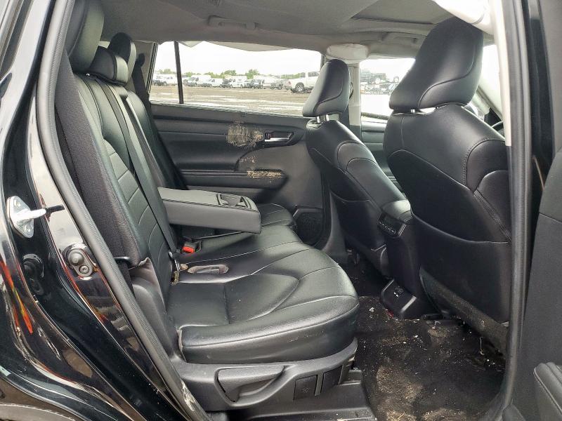 5TDHZRBH1MS059853 - 2021 TOYOTA HIGHLANDER XLE BLACK photo 10