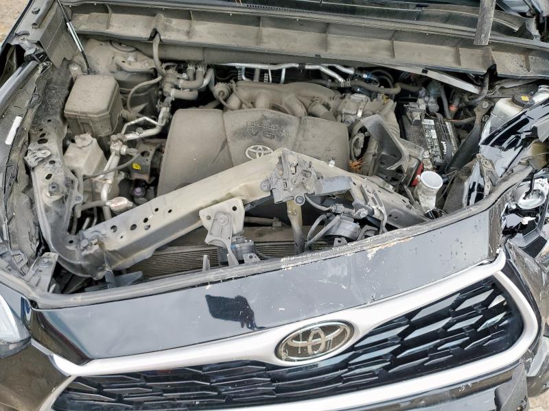 5TDHZRBH1MS059853 - 2021 TOYOTA HIGHLANDER XLE BLACK photo 11