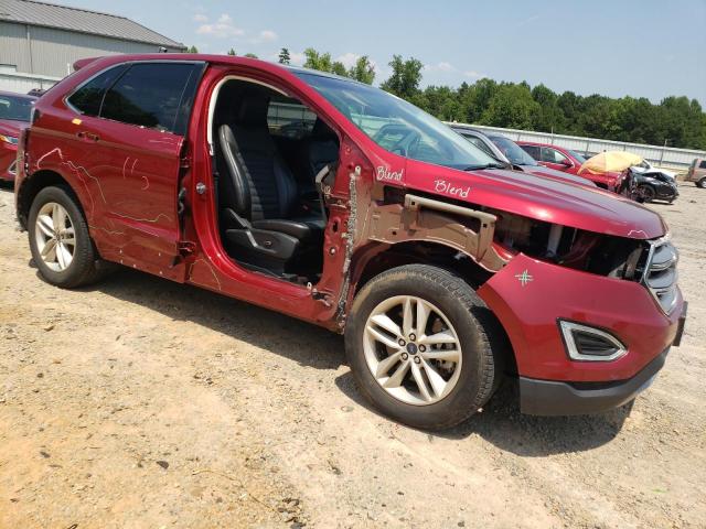 2FMPK4J84HBB70999 - 2017 FORD EDGE SEL RED photo 4