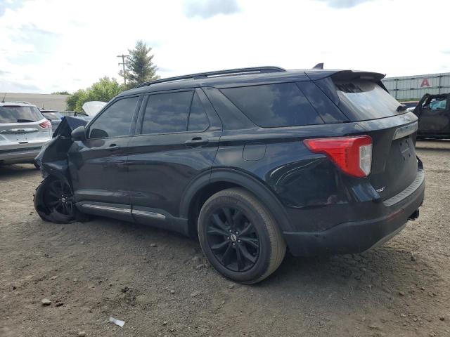1FMSK8DH6MGA59855 - 2021 FORD EXPLORER XLT Noir photo 2