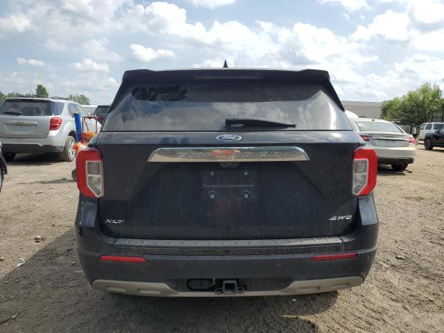 1FMSK8DH6MGA59855 - 2021 FORD EXPLORER XLT Noir photo 6