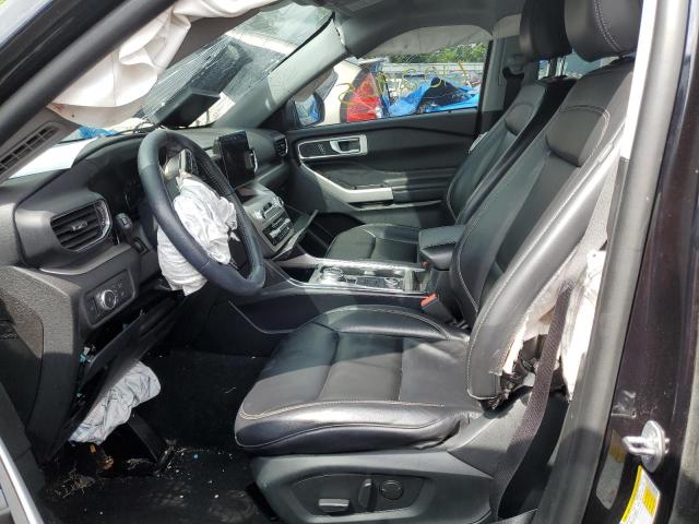 1FMSK8DH6MGA59855 - 2021 FORD EXPLORER XLT Noir photo 7
