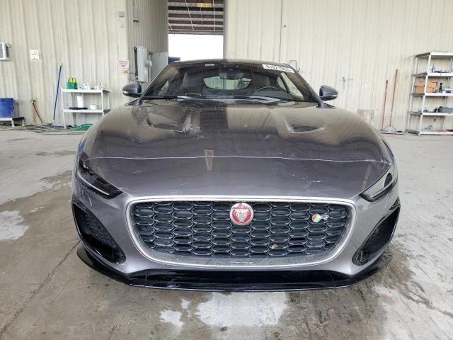 SAJD51FE1MCK69559 - 2021 JAGUAR F-TYPE R GRAY photo 5