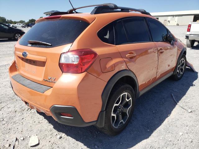 JF2GPACC7D2896606 - 2013 SUBARU XV CROSSTR 2.0 PREMIUM ORANGE photo 4